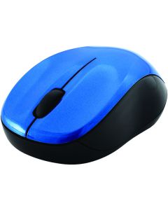 Verbatim 99770 Silent Wireless Blue-LED Mouse (Blue & Black)
