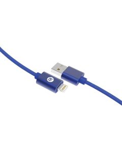 10FT LGHTNG BRAID CBL BLU